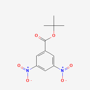 Chemical structure of tert-Butyl 3,5-dinitrobenzoate
