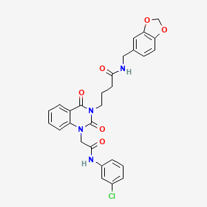 Chemical structure of WRX606