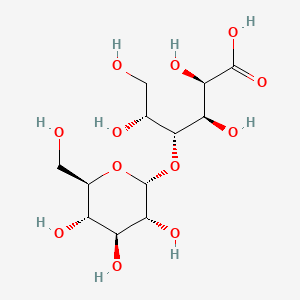 Chemical structure of Maltobionic acid