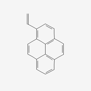 Chemical structure of 1-Ethenylpyrene