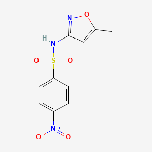 Chemical structure of Sulfamethoxazole-NO