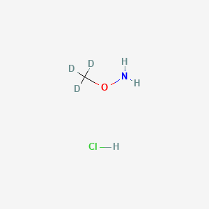 Chemical structure of Methoxyamine-d3 Hydrochloride