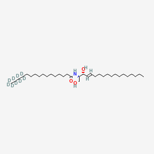 Chemical structure of C16-Ceramide-d9