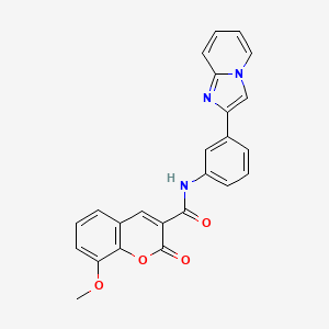 Chemical structure of Procaspase-3/6 activator 1