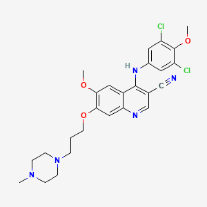 Chemical structure of Bosutinib isomer
