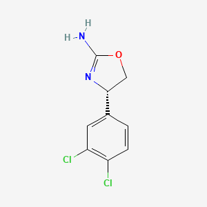 Chemical structure of RO5203648