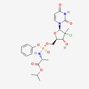 Chemical structure of Uprifosbuvir
