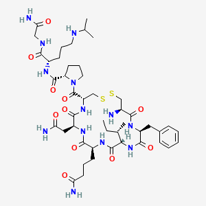 Chemical structure of Selepressin