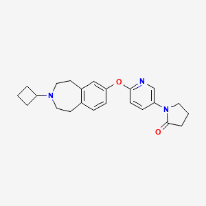 Chemical structure of GSK239512