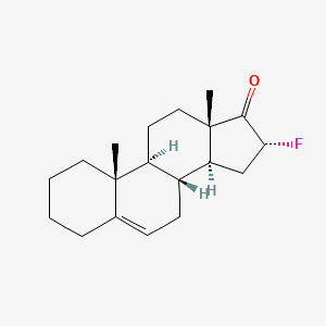Chemical structure of Fluasterone