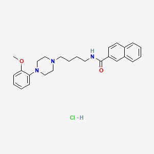 Chemical structure of BP 897 hydrochloride