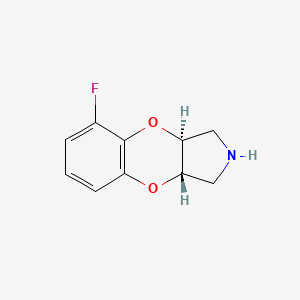 Chemical structure of Fluparoxan