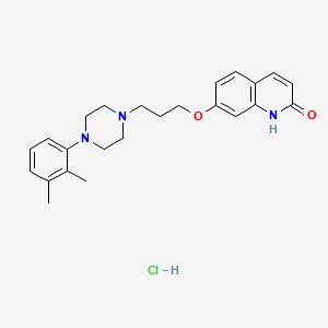 Chemical structure of OPC 4392 hydrochloride
