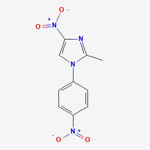 Chemical structure of Nitrefazole