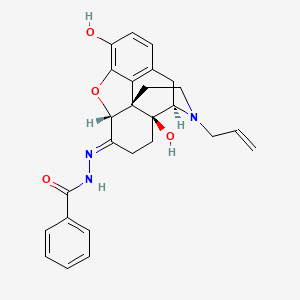 Chemical structure of Naloxone benzoylhydrazone