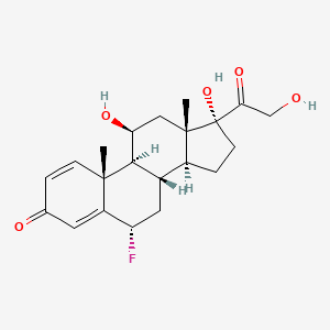 Chemical structure of Fluprednisolone