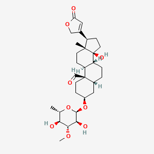 Chemical structure of Peruvoside