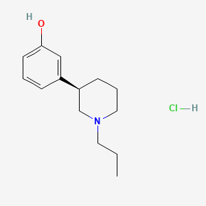 Chemical structure of (R)-Preclamol hydrochloride
