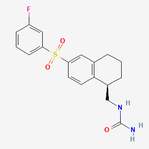 Chemical structure of Landipirdine