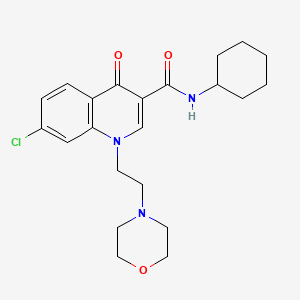 Chemical structure of CB65