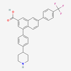 Chemical structure of PPTN