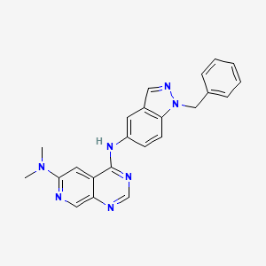 Chemical structure of GW2974