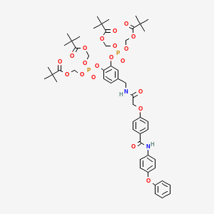 Chemical structure of Pomstafib-2