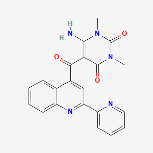 Chemical structure of TM6008