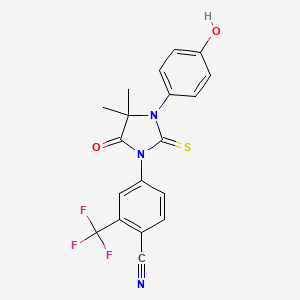 Chemical structure of Androgen receptor antagonist 9