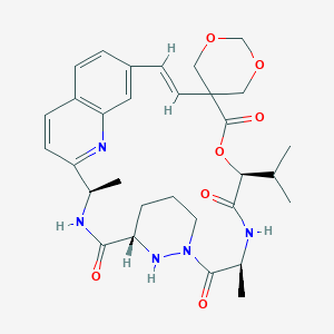 Chemical structure of Cyclophilin inhibitor 1