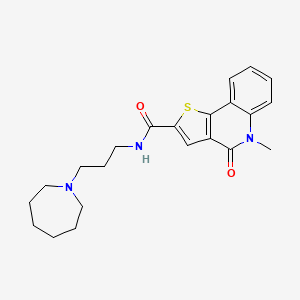 Chemical structure of MMV019313