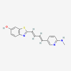 Chemical structure of PBB3