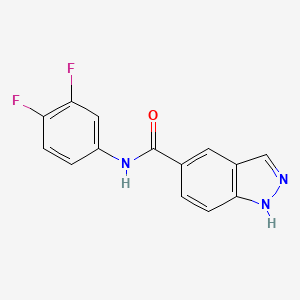 Chemical structure of PSB-1434
