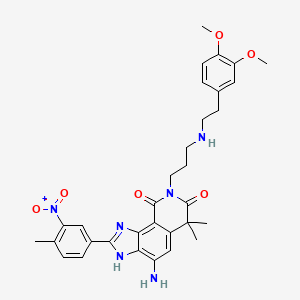 Chemical structure of RSV L-protein-IN-1