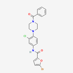 Chemical structure of EN219-alkyne