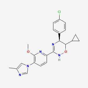 Chemical structure of FRM-024