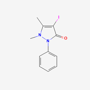 Chemical structure of Iodoantipyrine