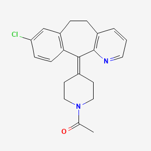 Chemical structure of N-Acetyldesloratadine