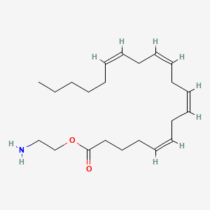 Chemical structure of Virodhamine