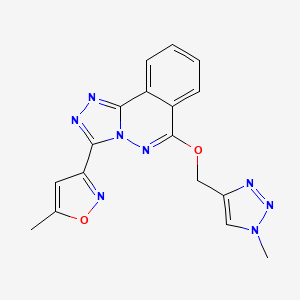 Chemical structure of α5IA