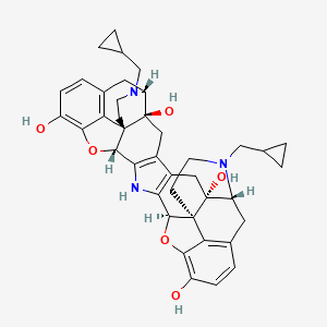 Chemical structure of Norbinaltorphimine