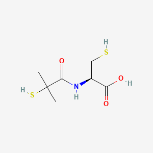 Chemical structure of Bucillamine