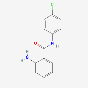 Chemical structure of CP-74006