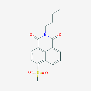 Chemical structure of MSBN
