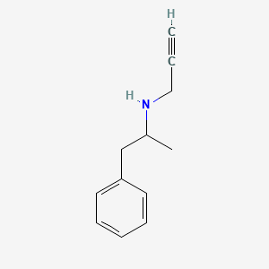 Chemical structure of Nordeprenyl