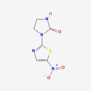 Chemical structure of Niridazole
