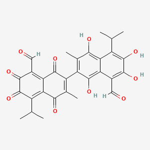 Chemical structure of Gossypolone