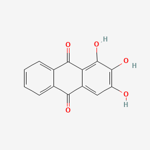 Chemical structure of Anthragallol