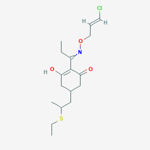 Chemical structure of Clethodim