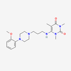 Chemical structure of 5-Methylurapidil